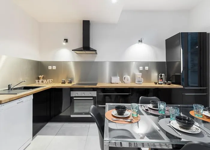 דירה Saint-roch - Spacious, Fully Equipped & Park View