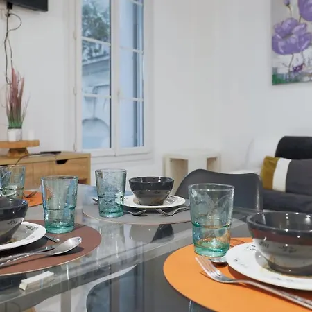 Appartement Saint-roch - Spacious, Fully Equipped & Park View